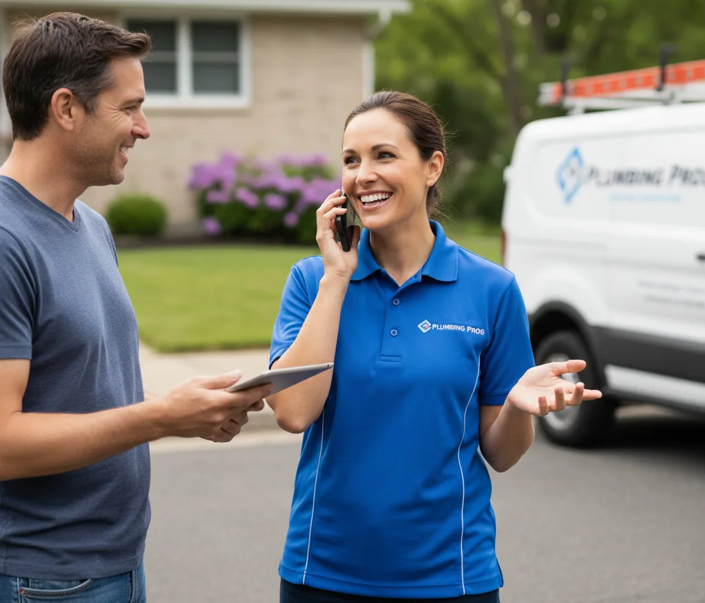 Grant Plumbing customer support in Rush